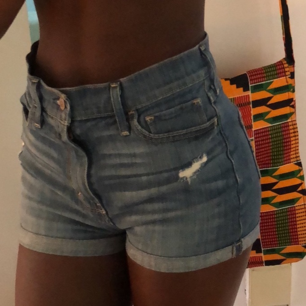 High Waisted Hollister Jean Short